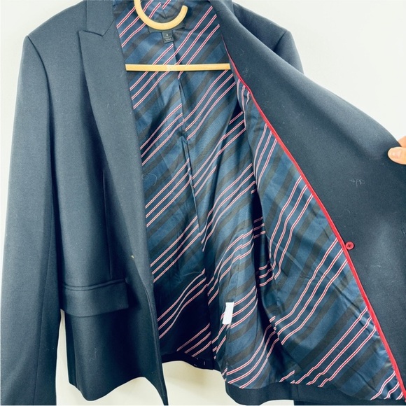 J. Crew 100% wool blazer in navy NWOT - Picture 9 of 14